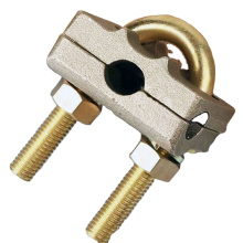 High Quality Electrical U Bolt Wire Clamp Brass Parallel Groove Overhead Cable Connecting Clamp